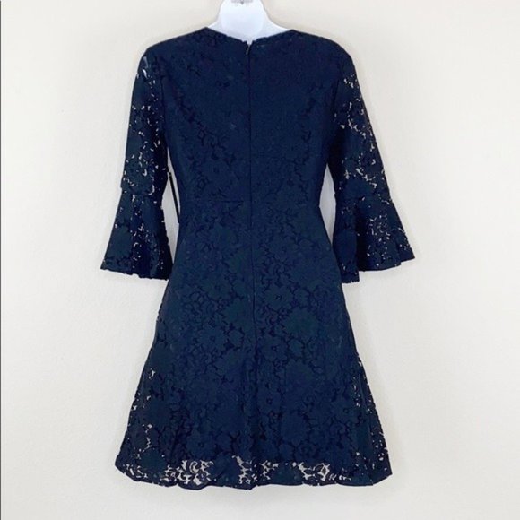 NWT Lulu’s Favorite Flair Flounce Sleeve Dress - Picture 3 of 8